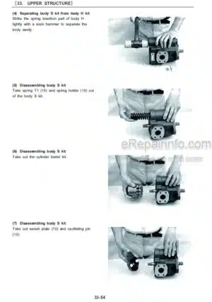 Photo 7 - New Holland RG140 RG170 RG200 Service Manual Road Grader 75131011