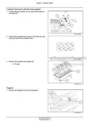 Photo 8 - New Holland 45 55 Workmaster Service Manual Tractor 84269847