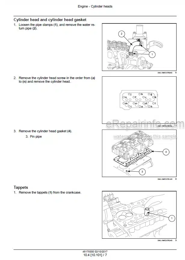 Photo 1 - New Holland E30C Tier 4 Final Service Manual Mini Excavator