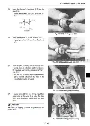 Photo 1 - New Holland E35BSR E39BSR Service Manual Hydraulic Mini Excavator 84553640A