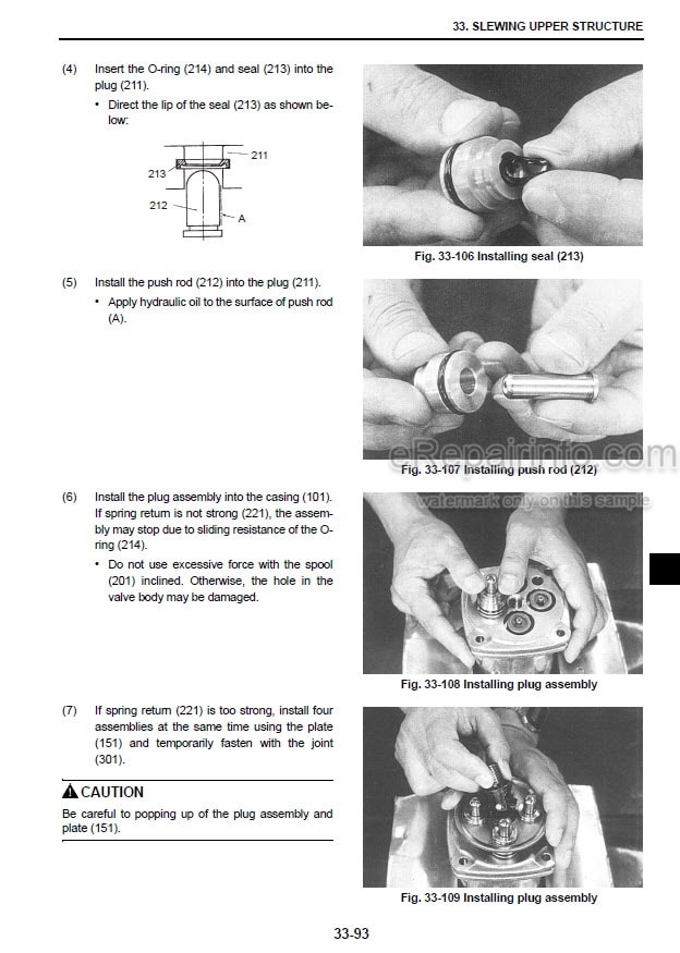 Photo 1 - New Holland E35BSR E39BSR Service Manual Hydraulic Mini Excavator 84553640A