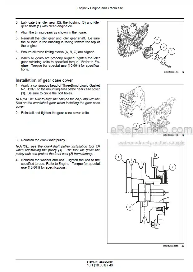 Photo 1 - New Holland E37C Tier IV Final Service Manual Mini Excavator