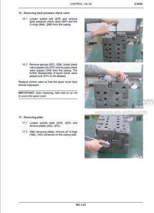 Photo 8 - New Holland E385B ROPS Tier III Service Manual Crawler Excavator 84392431A