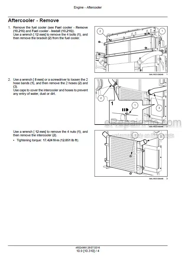 Photo 1 - New Holland E385C EVO E405C EVO Tier 3 Service Manual Hydraulic Excavator 48024968