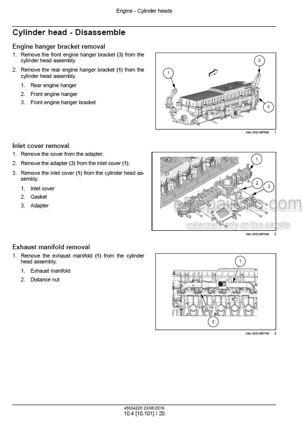 Photo 1 - New Holland E385C EVO Tier 3 Service Manual Crawler Excavator 48034228