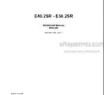 Photo 5 - New Holland E40.2SR E50.2SR Workshop Manual Mini Excavator 60413411