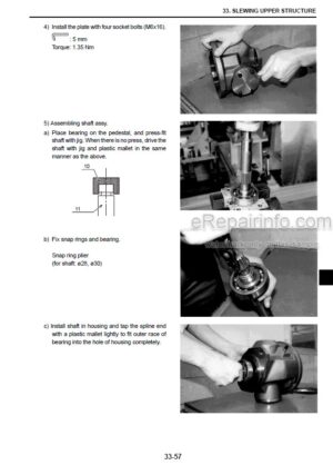 Photo 7 - New Holland E305C EVO Tier 3 Service Manual Crawler Excavator 48034225