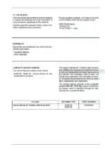 Photo 5 - New Holland E45BSR E50BSR Service Manual Hydraulic Mini Excavator 84526500A
