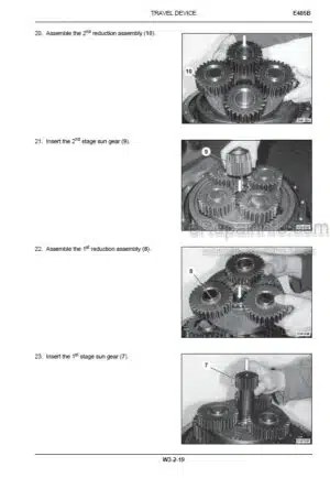 Photo 3 - New Holland E485B ROPS Tier III Service Manual Crawler Excavator 84392440A