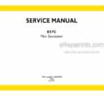 Photo 5 - New Holland E57C Service Manual Mini Excavator