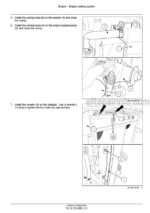 Photo 2 - New Holland E57C Service Manual Mini Excavator