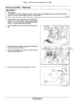 Photo 2 - New Holland E60C Service Manual Mini Excavator
