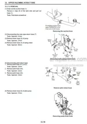 Photo 14 - New Holland E70BSR ROPS Tier III Service Manual Midi Crawler Excavator 84365679