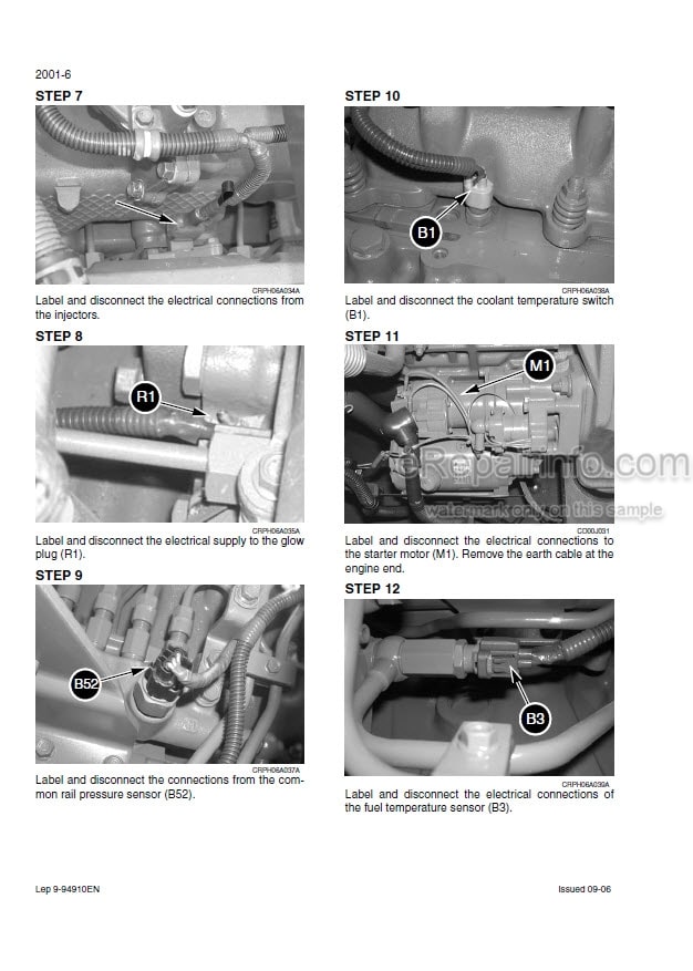 Photo 1 - New Holland E805 Tier 3 Service Manual Crawler Excavator 84366526