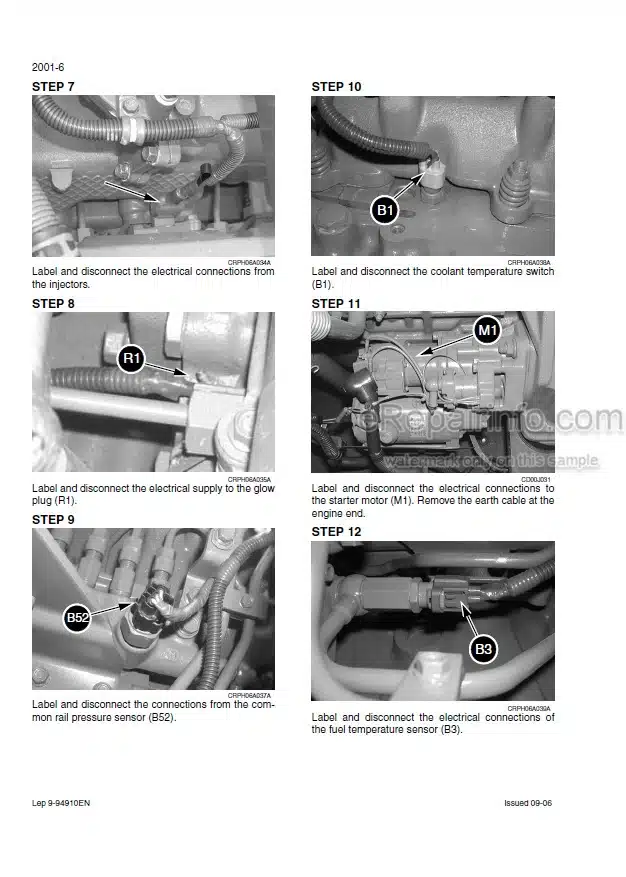 Photo 1 - New Holland E805 Tier 3 Service Manual Crawler Excavator 84366526