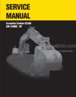 Photo 4 - New Holland EC240 Service Manual Excavator Crawler 73179387