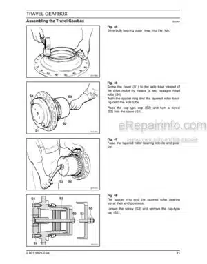 Photo 8 - New Holland E215B E215BLC Shop Manual Hydraulic Excavator 87731205