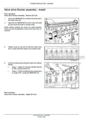 Photo 7 - New Holland E18SR Service Manual Mini Excavator 84345202