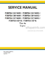 Photo 5 - New Holland F3BFE613A F3BFE613B F3BFE613C F3BFE613D*A F3BFE613E*A Tier 4A Engine 84473721