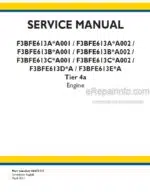 Photo 5 - New Holland F3BFE613A F3BFE613B F3BFE613C F3BFE613D*A F3BFE613E*A Tier 4A Engine 84473721