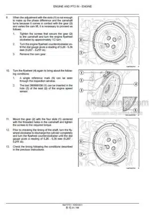 Photo 8 - New Holland E60C Service Manual Mini Excavator