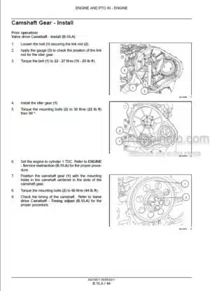 Photo 8 - New Holland E80 Service Manual Hydraulic Excavator 87360644NA