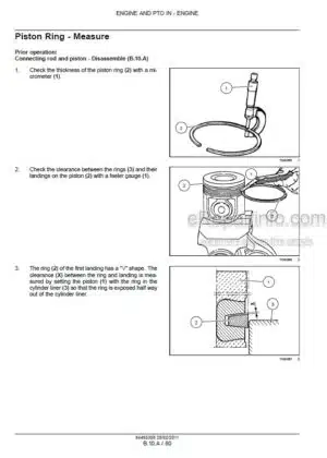 Photo 8 - New Holland E385B ROPS Tier III Service Manual Crawler Excavator 84392431A