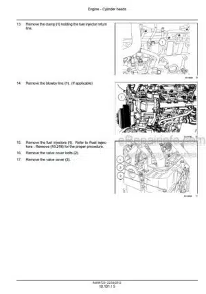 Photo 8 - New Holland E385C EVO E405C EVO Tier 3 Service Manual Hydraulic Excavator 48024968