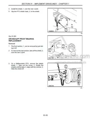 Photo 8 - New Holland 1270 1290 BigBaler Plus Service Manual Square Baler 48123740