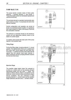 Photo 8 - New Holland E175B Repair Manual Crawler Excavator 87634783NA