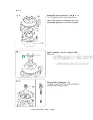 Photo 8 - New Holland E26C Service Manual Mini Excavator