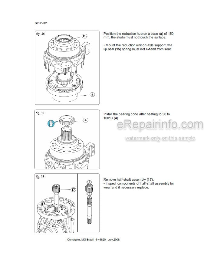 Photo 1 - New Holland GI40VP GI70VP GI70VP(AWD) G200(AWD) Tier 3 Repair Manual Grader 71114195NA