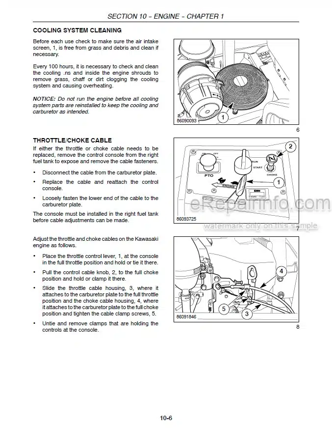 Photo 1 - New Holland G5030 G5035 Service Manual Mower 84218042