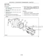 Photo 6 - New Holland G5030 G5035 Service Manual Mower 84218042