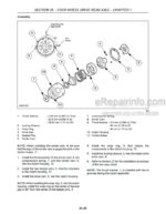Photo 6 - New Holland G6030 G6035 Service Manual Commercial Front Mower 84203602