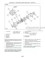 Photo 6 - New Holland G6030 G6035 Service Manual Commercial Front Mower 84203602