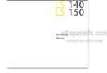Photo 4 - New Holland LS140 LS150 Workshop Manual Skid Steer Loader 6045607101