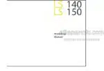 Photo 4 - New Holland LS140 LS150 Workshop Manual Skid Steer Loader 6045607101