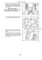 Photo 2 - New Holland LS140 LS150 Workshop Manual Skid Steer Loader 6045607101