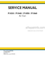 Photo 5 - New Holland P1030 P1040 P1050 P1060 Service Manual Air Cart 84329246