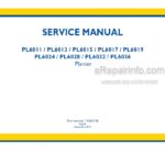 Photo 4 - New Holland PL6011 PL6013 PL6015 PL6017 PL6019 PL6024 PL6028 PL6032 PL6036 Service Manual Planter 73383738