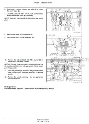 Photo 7 - New Holland E27BSR Tier 4 Service Manual Compact Crawler Excavator S5PV0020E01EN-US
