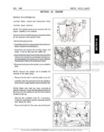 Photo 2 - New Holland RG140 RG170 RG200 Service Manual Road Grader 75131011