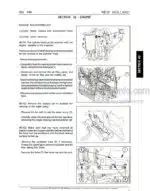 Photo 2 - New Holland RG140 RG170 RG200 Service Manual Road Grader 75131011