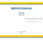 Photo 4 - New Holland SP3500 Tier 3 Service Manual Defensor 48149953