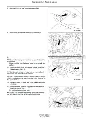 Photo 1 - New Holland SP3500 Tier 3 Service Manual Defensor 48149953