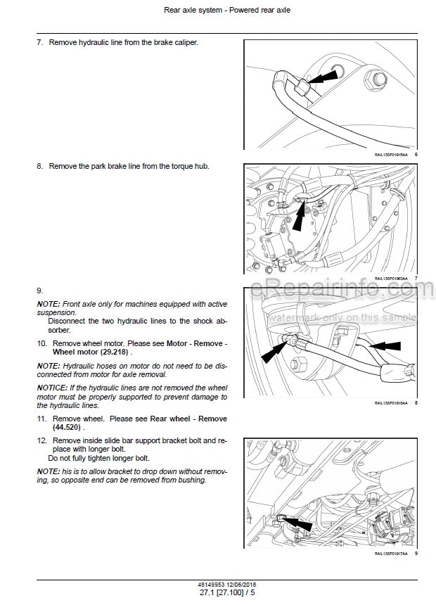 Photo 1 - New Holland SP3500 Tier 3 Service Manual Defensor 48149953