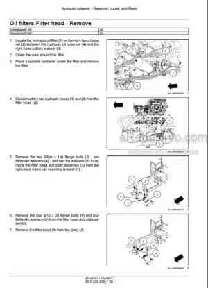 Photo 7 - New Holland 3630TX Super 3600-2TX Operators Manual Tractor 48134667