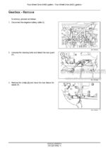Photo 2 - New Holland T4.80F T4.90F T4.100F T4.110F Service Manual Tractor 51523354