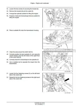 Photo 7 - New Holland T4.80F T4.90F T4.100F T4.110F Service Manual Tractor 51525988